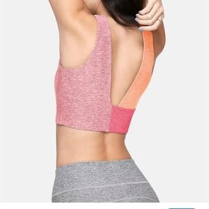 Outdoor Voices Pink and Orange Sports Bra